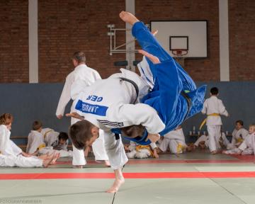 Johannes mit Uchi Mata