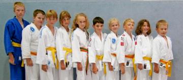 v.l. Jonas, Willi, David, Finnja, Lyssi, Dennis, Lilli, Mathi, Jasmin u. Jakob